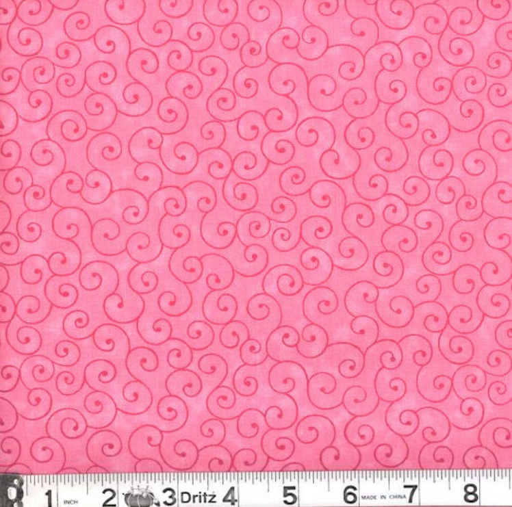MDG Classics Tilt-A-Whirl Hot Pink Fabric