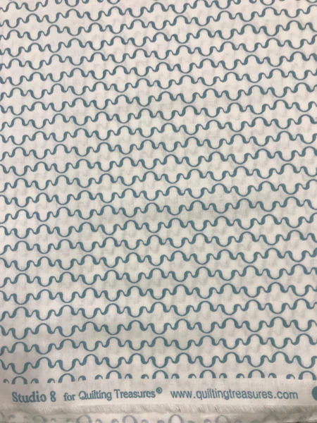 Metro Blue Geometric