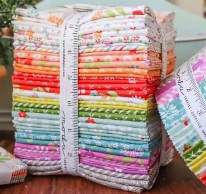 Laguna Sunrise Fat Eighth Bundle Sherri & Chelsi for Moda Fabrics