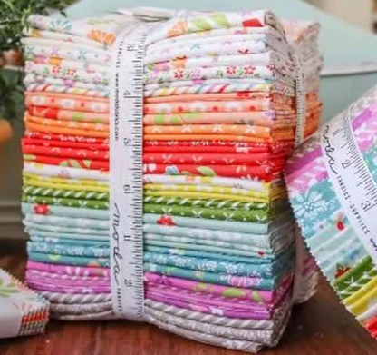 Laguna Sunrise Fat Eighth Bundle Sherri & Chelsi for Moda Fabrics