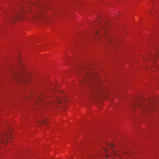 Fossil fern true red