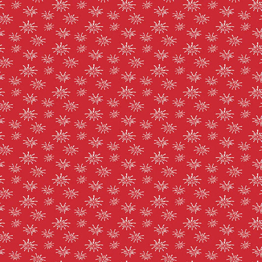 Riley Blake seasonal basics pattern C768 red