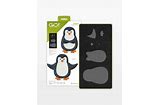 Go Penguin 6"W x 5"H