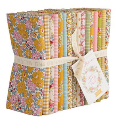 Creating Memories FQB 16 Fabrics 20x22in Spring by Tilda Fabrics