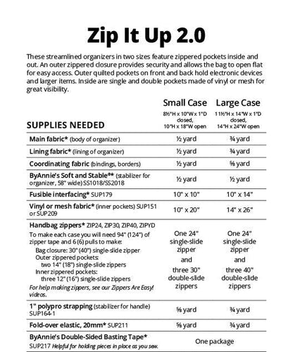 Zip It Up 2.0 Byannie bags